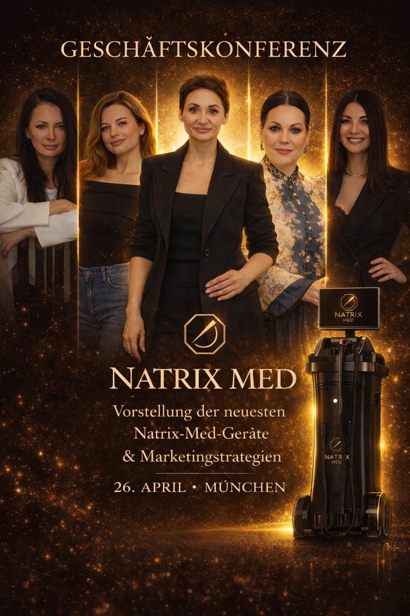 Natrix Med Business-Konferenz München — Referenten und neues Equipment